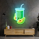 Avocado Smoothie Led Neon Acrylic Artwork - Custom Neon Signs | LED Neon Signs | Zanvis Neon®