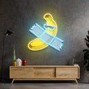 Banana Chilling Led Neon Acrylic Artwork - Custom Neon Signs | LED Neon Signs | Zanvis Neon®