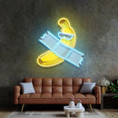 Banana Chilling Led Neon Acrylic Artwork - Custom Neon Signs | LED Neon Signs | Zanvis Neon®