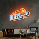 Basketball Go Hard LED Neon Sign Light Pop Art