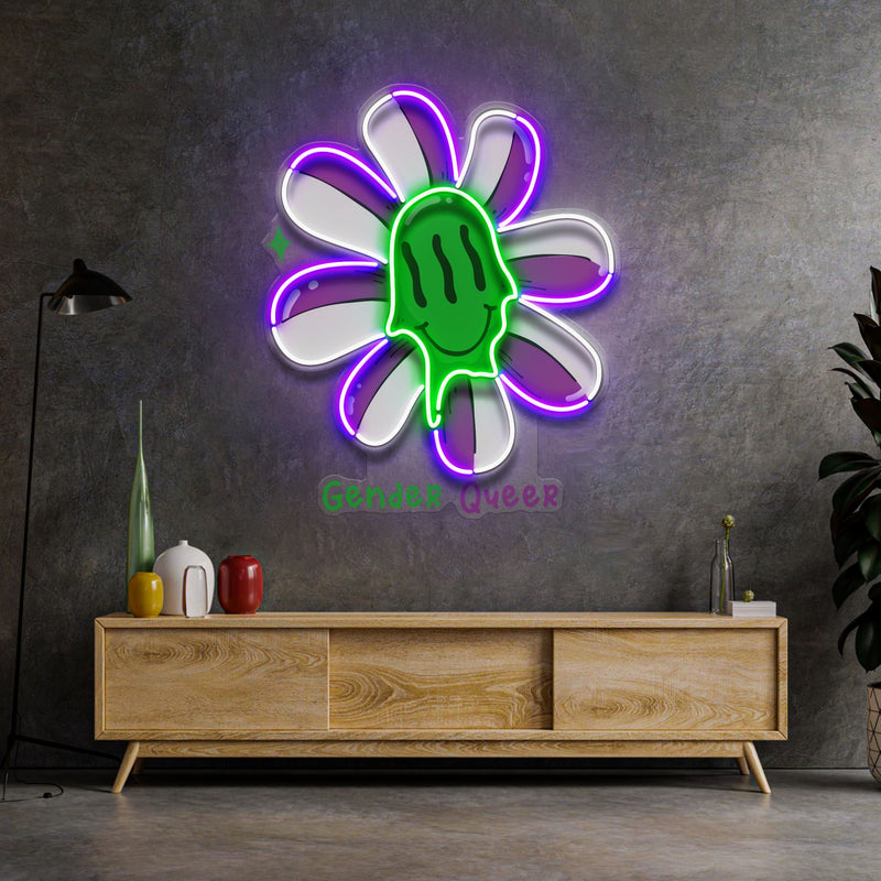 Be Resilient With Pride LED Neon Sign Light Pop Art