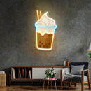 Choco Milktea Led Neon Acrylic Artwork - Custom Neon Signs | LED Neon Signs | Zanvis Neon®
