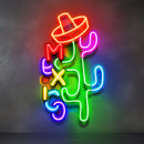 Colorful Mexican Theme Design Abstract Art LED Neon Sign Light Pop Art