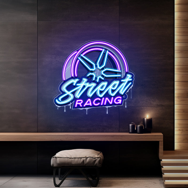 Digital Signage Racing Street Racing Signs