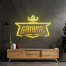 Crown Gamming LED Neon Sign Light Pop Art