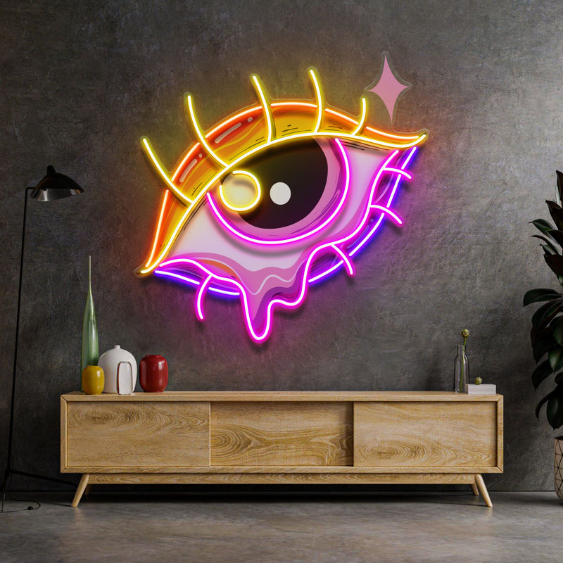 Crying With Pride LED Neon Sign Light Pop Art