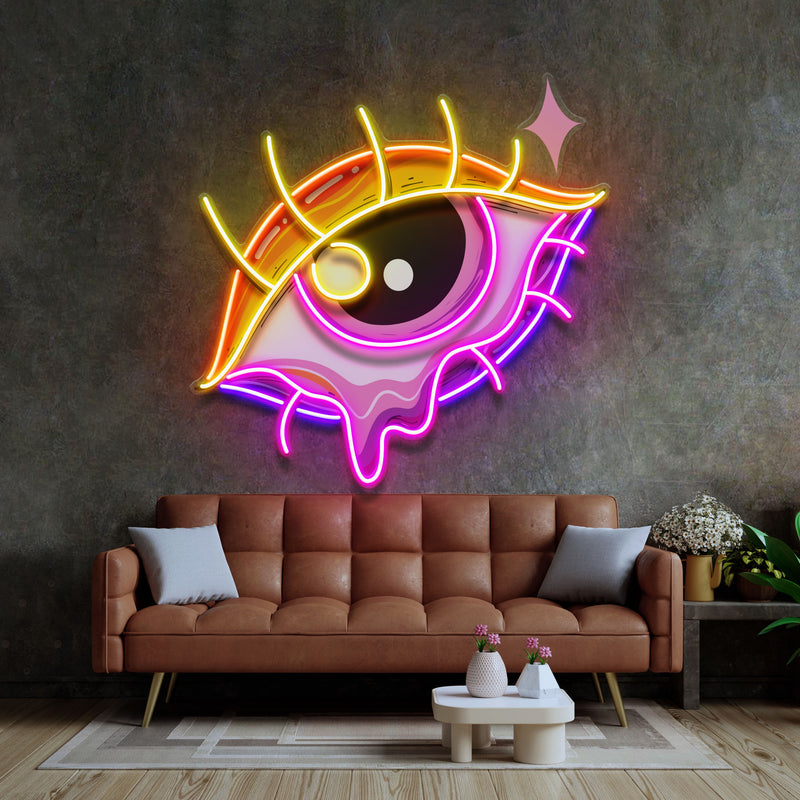 Crying With Pride LED Neon Sign Light Pop Art