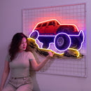 Rock Crowler LED Neon Sign Light Pop Art