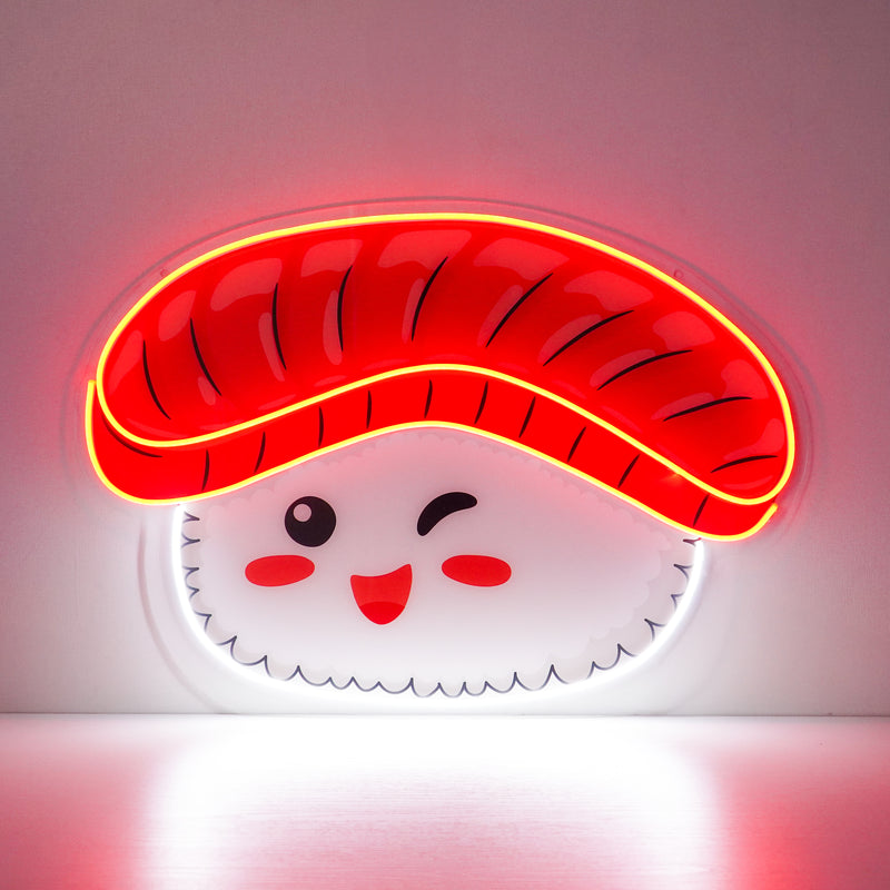 Beef Sushi Led Neon Acrylic Artwork