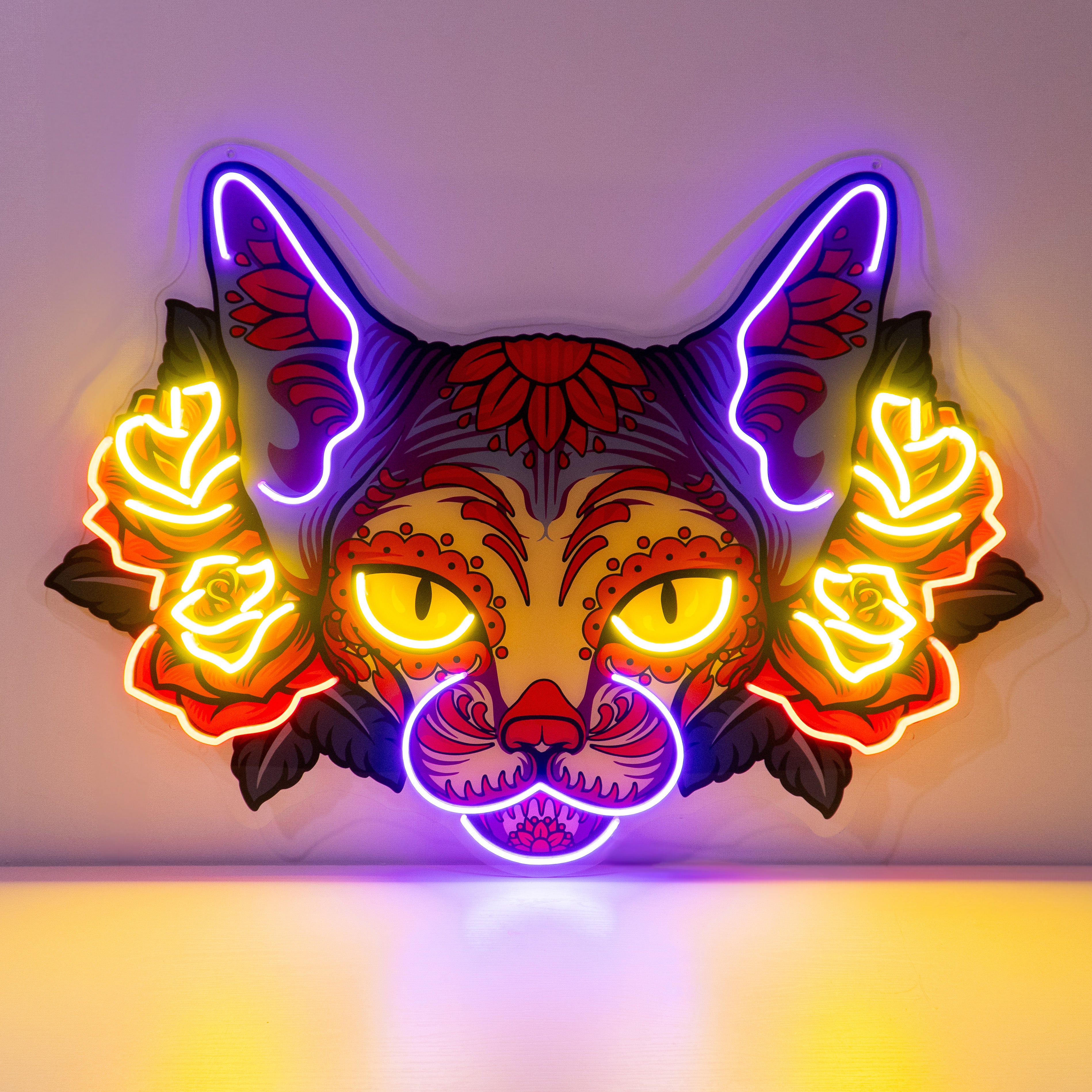 Sphynx LED Neon Sign Light Pop Art