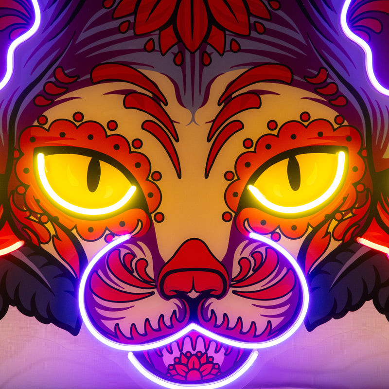 Sphynx LED Neon Sign Light Pop Art