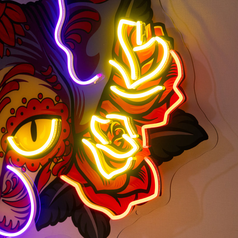 Sphynx LED Neon Sign Light Pop Art