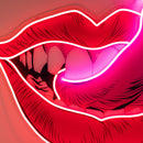 Taste of Your Lips Led Neon Acrylic Artwork