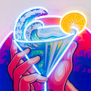 Tropical Mocktail LED Neon Sign Light Pop Art