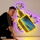 Bottle Bong LED Neon Sign Light Pop Art