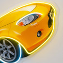 Japanese Old Drift Car LED Neon Sign Light Pop Art