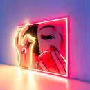 Geisha Girl LED Neon Sign Light Pop Art