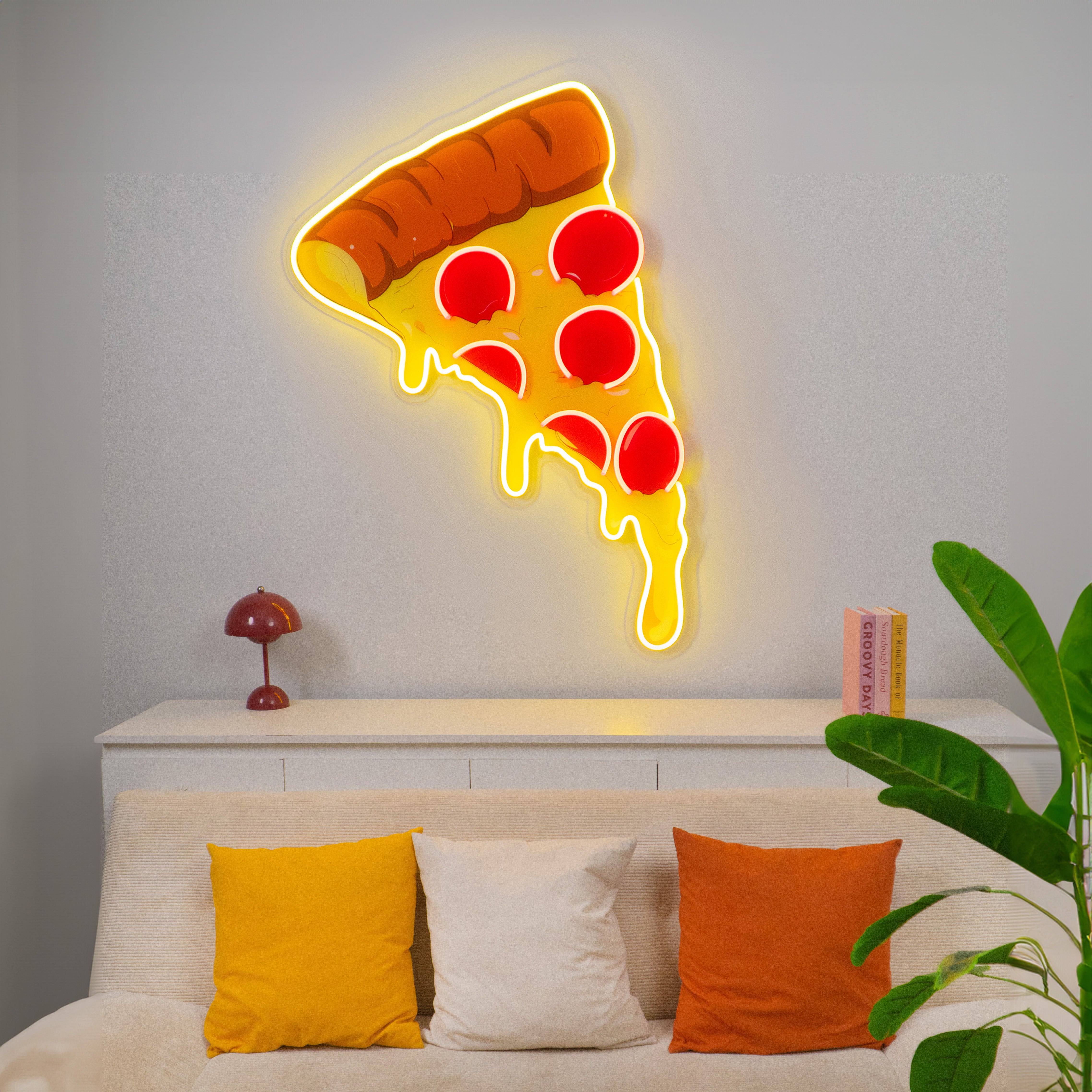 Pizza Neon Sign - Acrylic Artwork