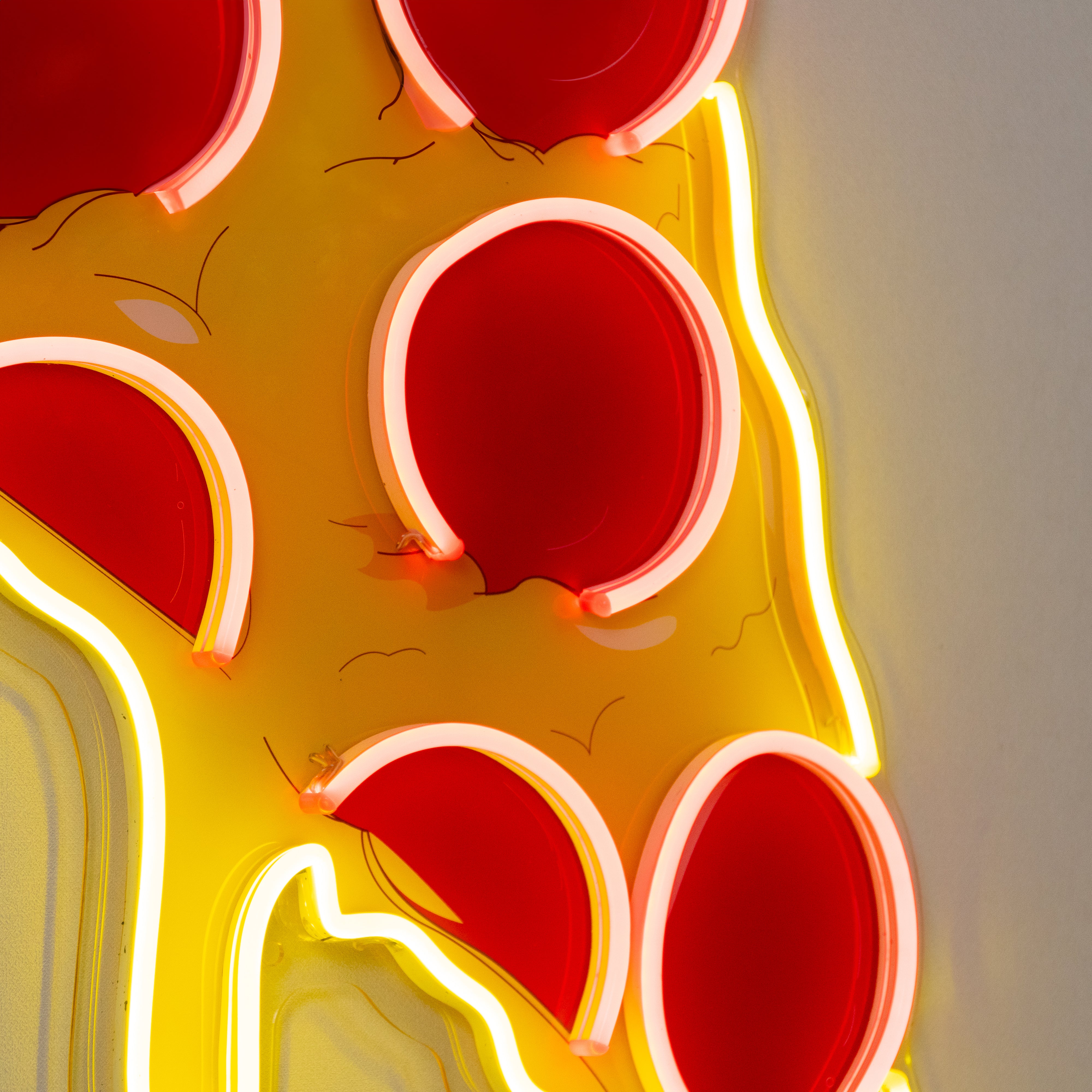 Pizza Neon Sign - Acrylic Artwork