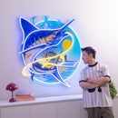 Blend with The Ocean Waves LED Neon Sign Light Pop Art