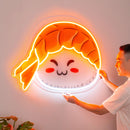 Nigiri Sushi Neon Acrylic Artwork