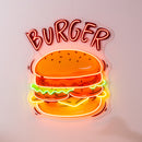 Hamburger Led Neon Acrylic Artwork