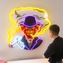 Boss Monkey LED Neon Sign Light Pop Art