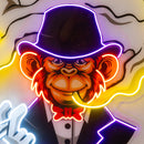 Boss Monkey LED Neon Sign Light Pop Art