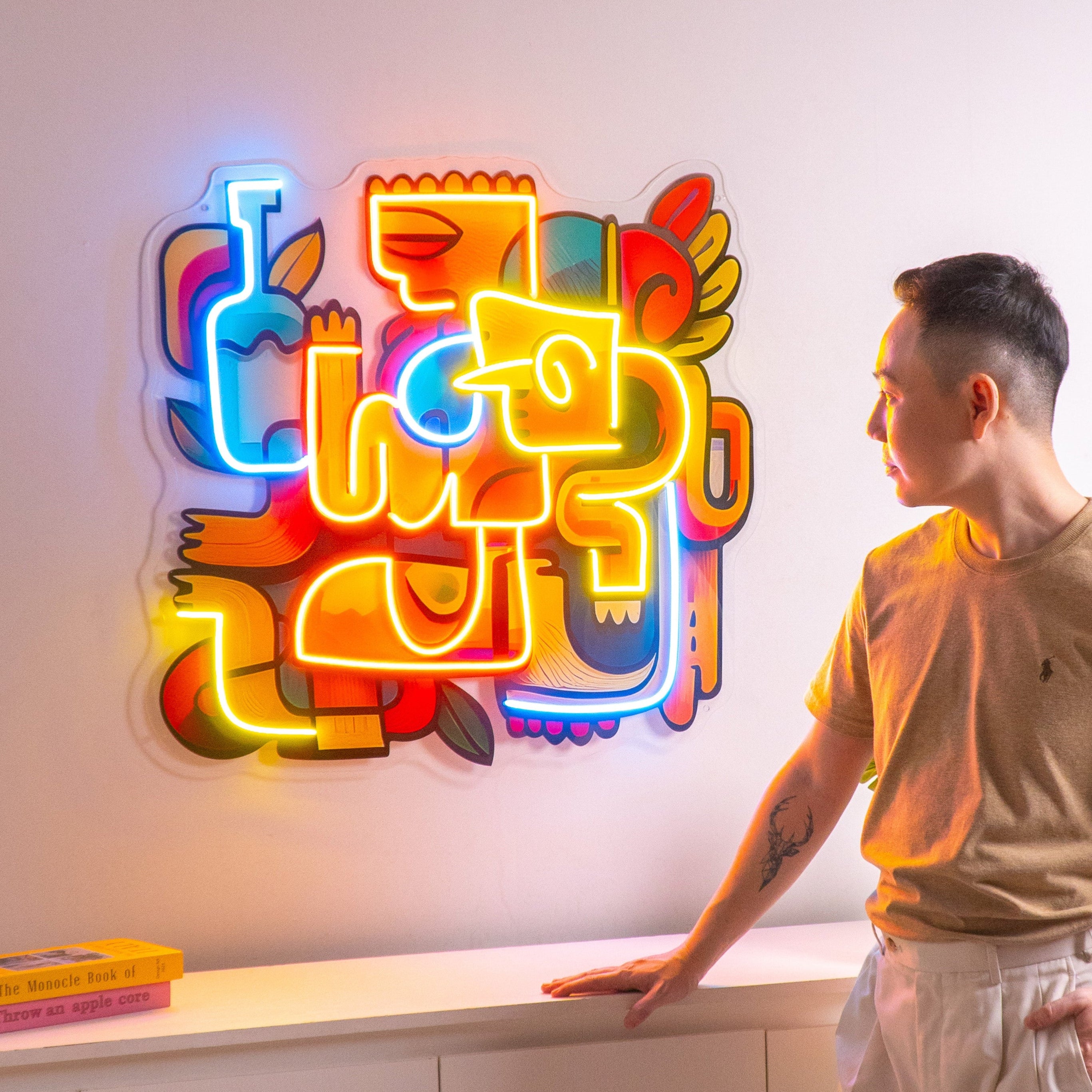 Impressive Festival Abstract Art LED Neon Sign Light Pop Art