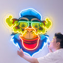 Flamboyant Monkey LED Neon Sign Light Pop Art