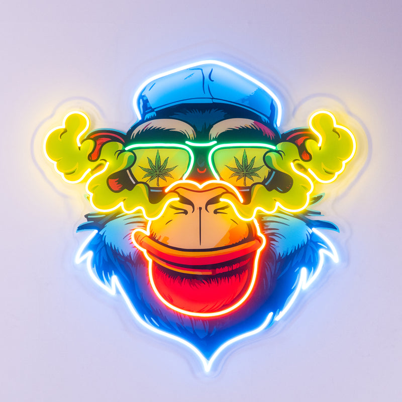 Flamboyant Monkey LED Neon Sign Light Pop Art