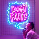 Don't Panic Led Neon Acrylic Artwork