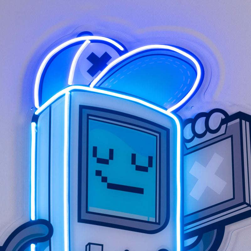 Gameboy Led Neon Acrylic Artwork