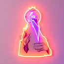 Pray Led Neon Acrylic Artwork