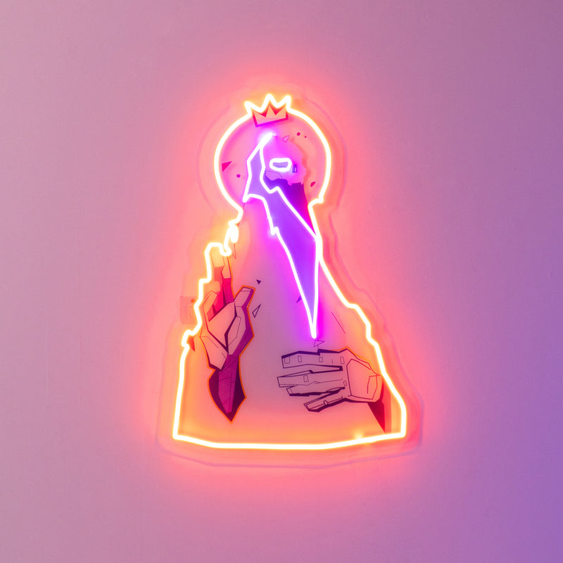 Pray Led Neon Acrylic Artwork