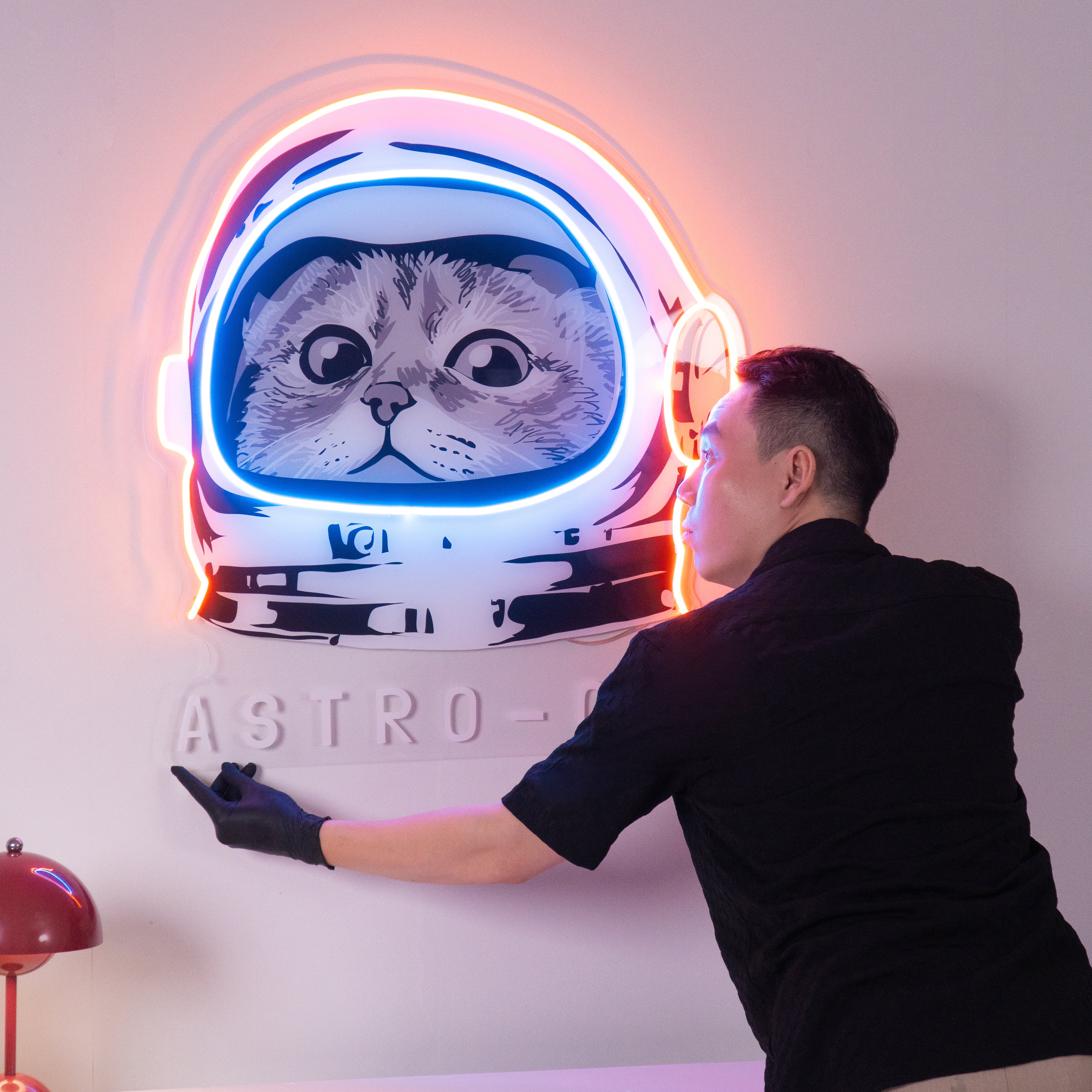 Astrocat LED Neon Sign Light Pop Art