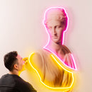 Goddess of Love Neon Acrylic Artwork
