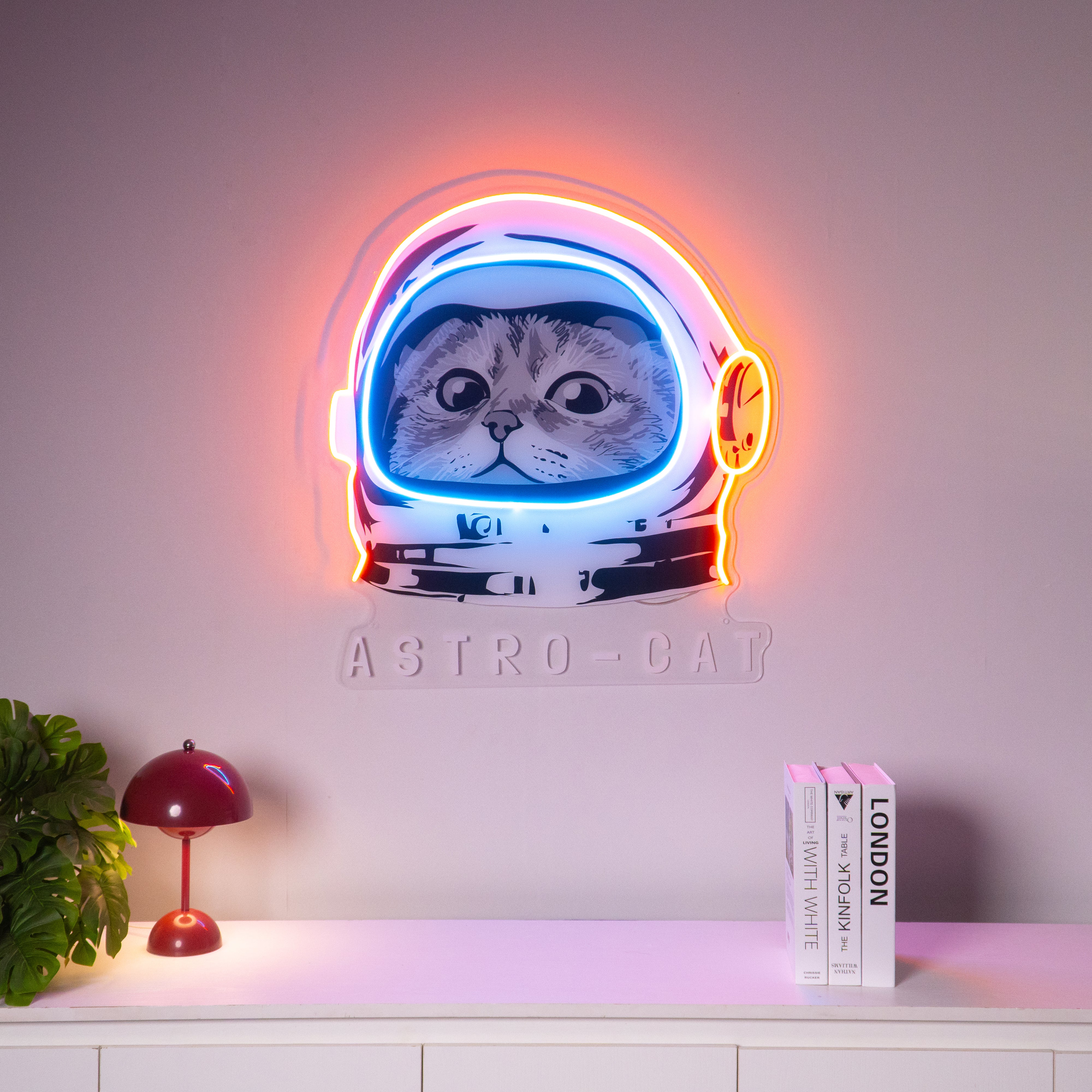 Astrocat LED Neon Sign Light Pop Art