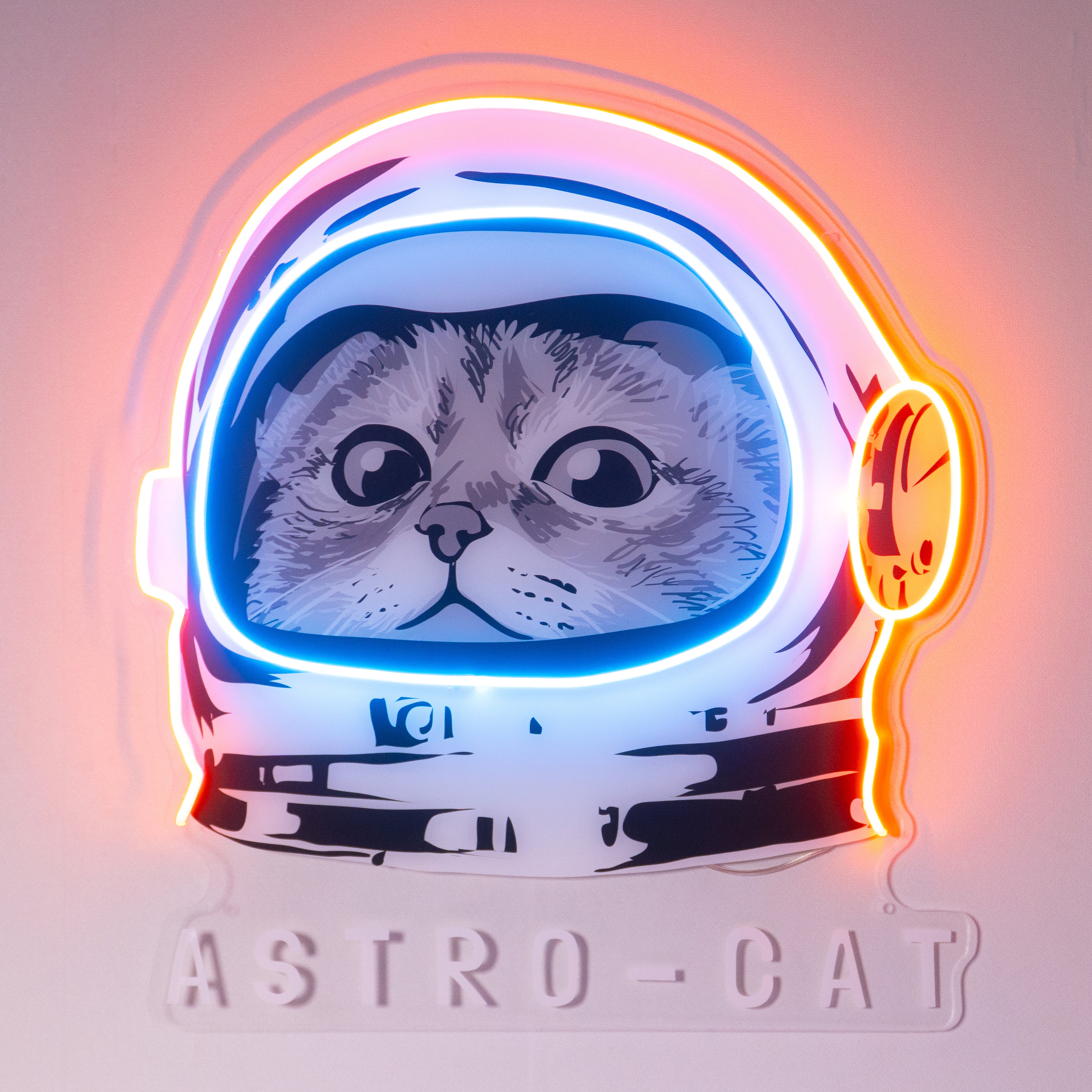 Astrocat LED Neon Sign Light Pop Art