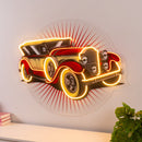 Old Car Power LED Neon Sign Light Pop Art