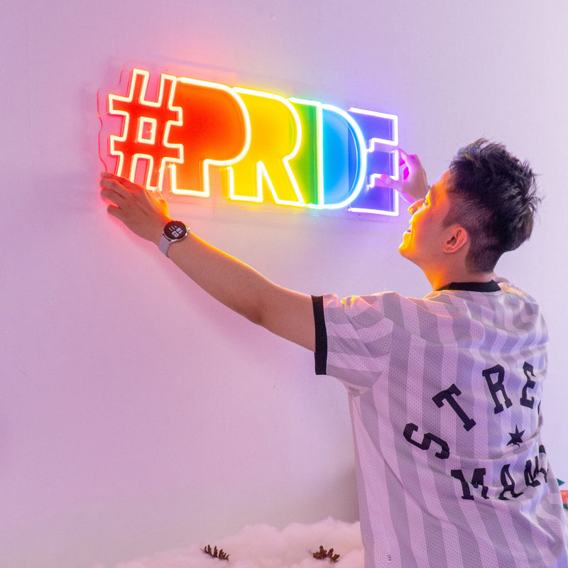 Pride LED Neon Sign Light Pop Art