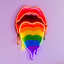 Pride Lips LED Neon Sign Light Pop Art
