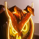 Owl Head LED Neon Sign Light Pop Art