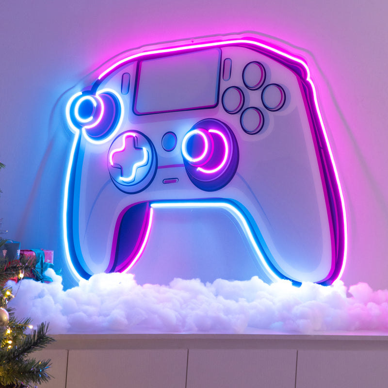 Stick Controller Cartoon LED Neon Sign Light Pop Art