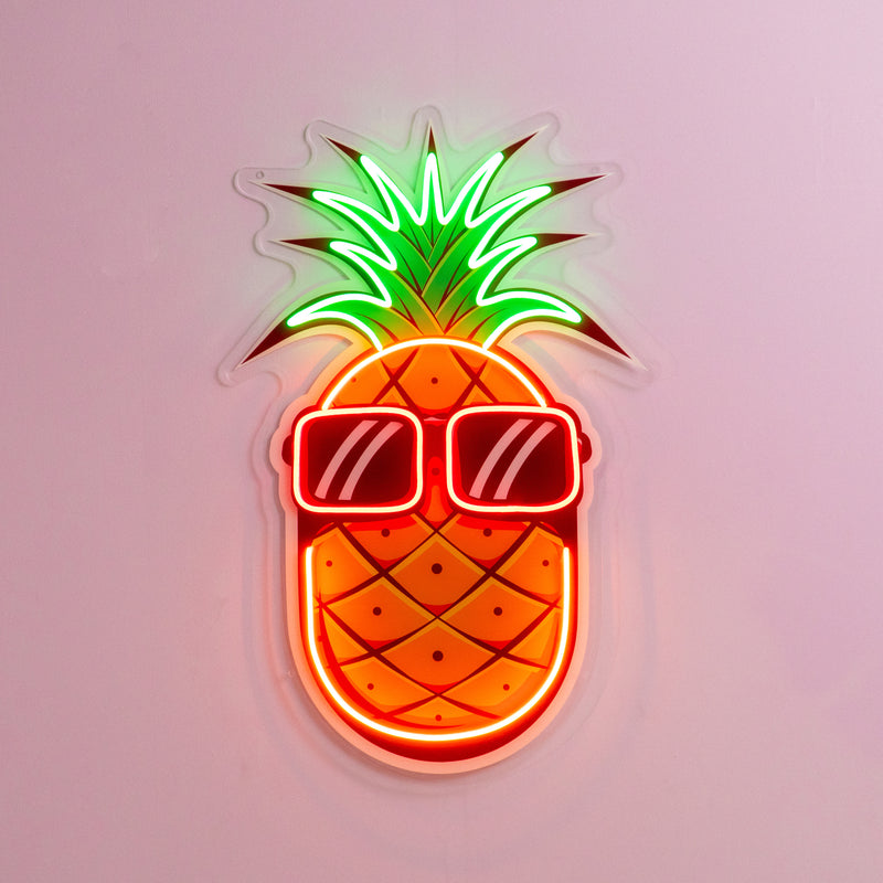 Pineapple LED Neon Sign Light Pop Art