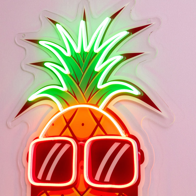 Pineapple LED Neon Sign Light Pop Art