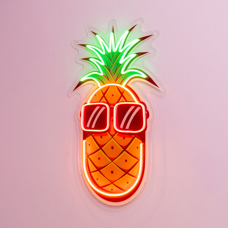 Pineapple LED Neon Sign Light Pop Art