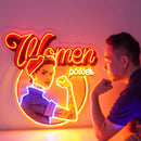 Women In Power Led Neon Acrylic Artwork