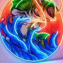 Largemouth Bass Fishing LED Neon Sign Light Pop Art