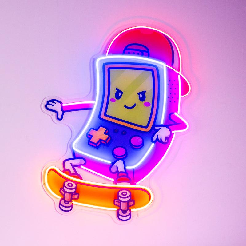 Cute Game Controller LED Neon Sign Light Pop Art